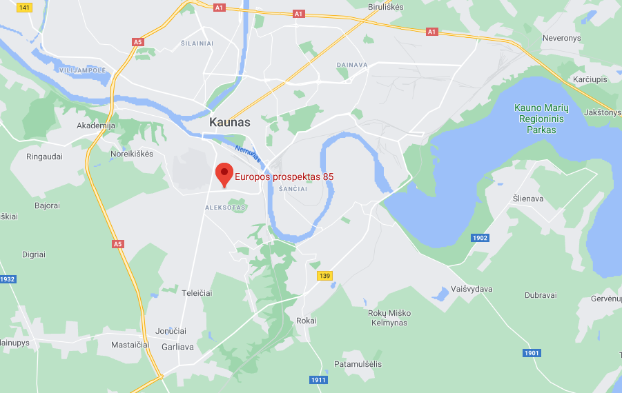 Europos_pr_85_–_„Google“_žemėlapiai